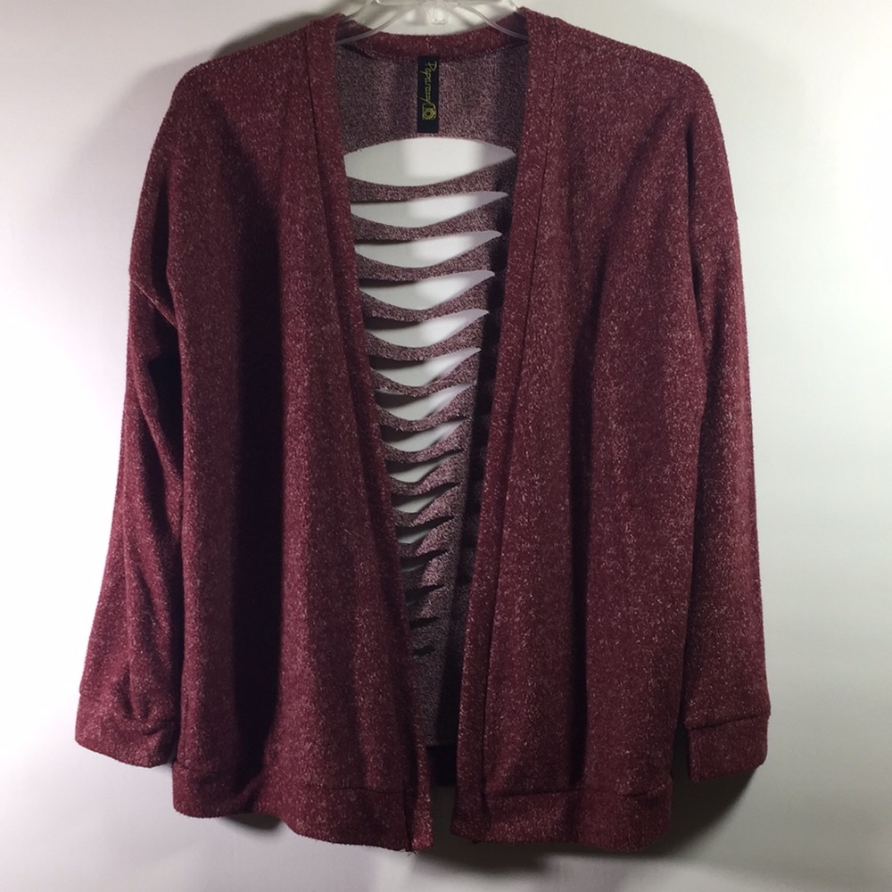 Paparazzi Slits Back Cardigan Size L